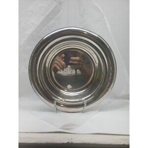 Springtime Floral Pattern Serving Bowl Dish Rogers Bros 1847 IS